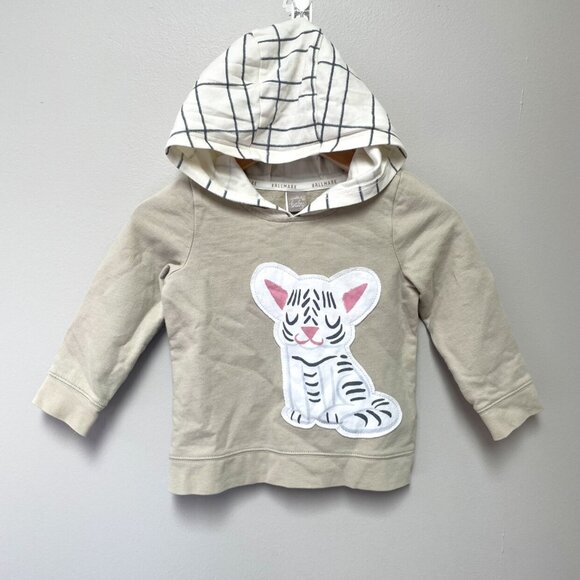 Tan Tiger Hoodie - Picture 1 of 7